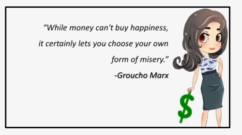Groucho Marx Quote - Cartoon, HD Png Download, Free Download