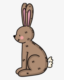 Rabbit, Hare, Easter, Brown Rabbit, Animal, Wildlife - Kreslené Obrázky Velikonoc, HD Png Download, Free Download