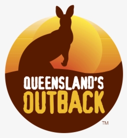 Queensland"s Outback Logo Png Transparent - Kangaroo, Png Download, Free Download