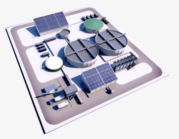 Wastewater Treatment Plant Png - Water Treatment Plant Clipart, Transparent Png, Free Download