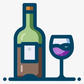 Wine Setting - Wine Bottles Clip Art, HD Png Download, Free Download