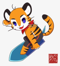 Chibi Tony The Tiger, HD Png Download, Free Download