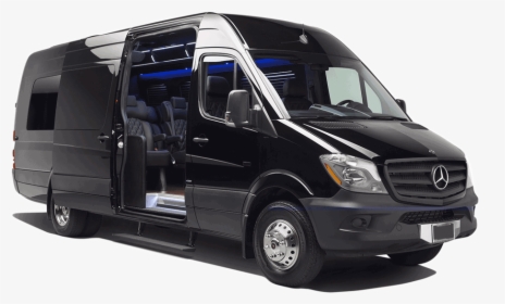 Black Mercedes Benz Sprinter, HD Png Download, Free Download