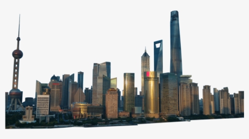 Transparent Skyscrapers Clipart - Pudong Skyline, HD Png Download, Free Download