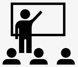Teacher Classroom Clip Art Black And White, HD Png Download, Free Download