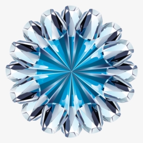 Transparent Diamond Earrings Clipart - Vetro Trasparente Blu, HD Png Download, Free Download