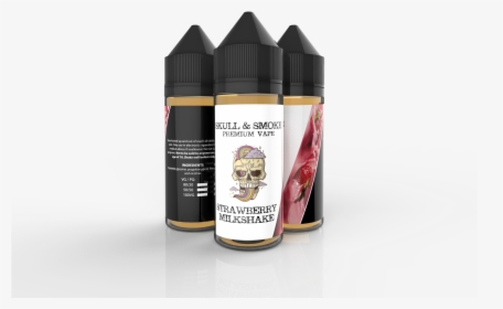 Strawberry Milkshake Skull&smoke E-liquid - Eye Liner, HD Png Download, Free Download