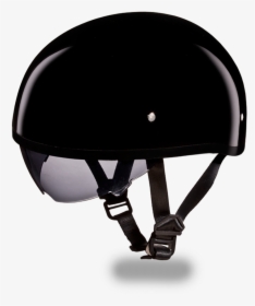 T Skull Cap Motorcycle Helmet With Inner Retractable - Daytona Skull Cap, HD Png Download, Free Download