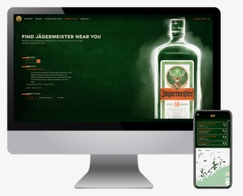 Jagermeister Custom Store Locator - Jägermeister, HD Png Download, Free Download