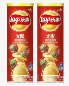 Lay"s Lay"s Potato Chips, Canned Office Snack Puffed - Lays Sizzled Barbeque Flavour, HD Png Download, Free Download