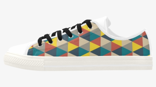 Colorful Geometric - Skate Shoe, HD Png Download, Free Download