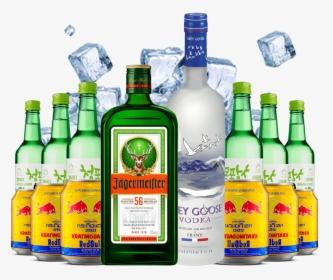 Alcohol Jagermeister Bottle Png, Transparent Png, Free Download