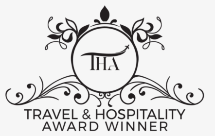 Travel And Hospitality Award Winner Logo Black-01 - Travel And Hospitality Awards, HD Png Download, Free Download