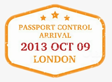 #visa #visastamp #stamp #passport #london #travel #text#freetoedit - Orange, HD Png Download, Free Download