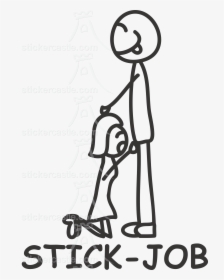 Transparent Stick Family Clipart Black And White - Stick Family, HD Png Download, Free Download