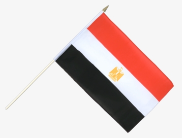 Egypt Flag With Pole, HD Png Download, Free Download