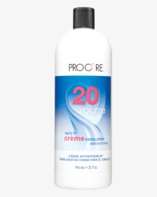 20 Volume Creme Developer - Bottle, HD Png Download, Free Download
