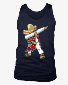 Mexican Poncho Dabbing T-shirt Cinco De Mayo - One Piece Zoro Shirt Tank, HD Png Download, Free Download