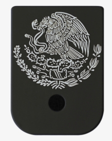 Mexican Eagle Titanium Black Traditional Finish Mag - Mexican Coat Of Arms Sticker, HD Png Download, Free Download