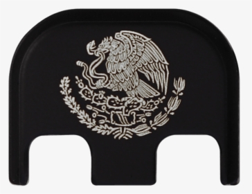 Mexican Eagle Titanium Black Traditional Finish Back - Gulf Of Mexico Flag, HD Png Download, Free Download