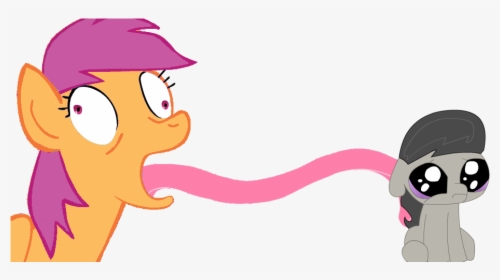 Lick Png 3 » Png Image - Pinkie Pie And Rainbow Dash Baby, Transparent Png, Free Download