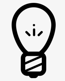 Lightbulb Outline - Light Mode Icon, HD Png Download, Free Download