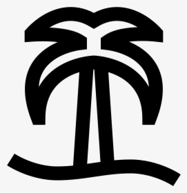 Oil Palm Tree Symbol Transparent, HD Png Download, Free Download