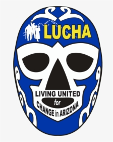 Lucha Mask Png , Png Download - Living United For Change In Arizona, Transparent Png, Free Download
