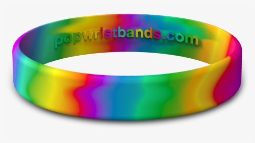 Custom Silicone Bracelets Swirl Rainbow, HD Png Download, Free Download