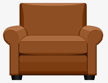 Brown Armchair Png Clipart, Transparent Png, Free Download