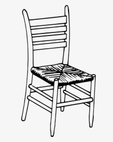 Chair Clipart 3 Chair - Chair Black And White Clipart, HD Png Download, Free Download