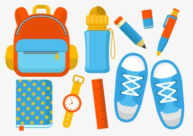 School Supplies Clip Art - School Supplies Icon Png, Transparent Png, Free Download