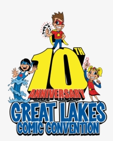 The Great Lakes Comic-con - Cartoon, HD Png Download, Free Download