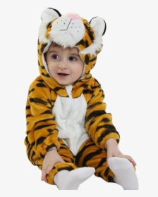 Cute Baby Tiger Onesies"     Data Rimg="lazy"  Data - Clothes Animal For Kids, HD Png Download, Free Download
