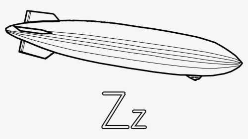 Z Is For Zeppelin Clip Arts - Z Is For Zeppelin, HD Png Download, Free Download