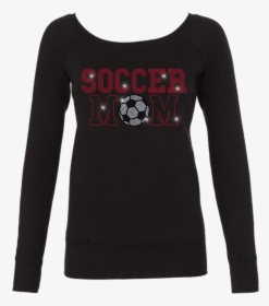 Soccer Mom Bling Long Sleeve Style Shirts - Long-sleeved T-shirt, HD Png Download, Free Download