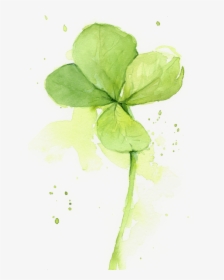 Four Leaf Clover Painting, HD Png Download, Free Download