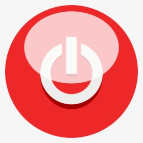 Off Button Svg Clip Arts - Logout Button Icon Red, HD Png Download, Free Download