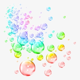 Bubble Clipart Rainbow - Soap Bubbles, HD Png Download, Free Download