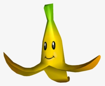 Ssbb Sticker Banana Peel - Banana Mario Kart, HD Png Download, Free Download