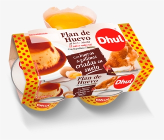 Flan De Huevo Dhul - Flan De Huevo Dhul Ingredientes, HD Png Download, Free Download