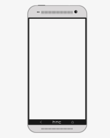 An Htc Smartphone With A Blank Screen - Mobile App Blank Screen, HD Png Download, Free Download