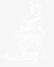 Chinese Restaurant Dragon - Chinese Dragon Png White, Transparent Png, Free Download