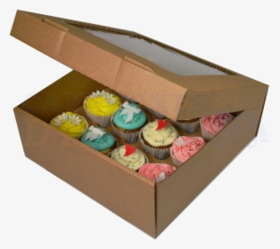 Box Of Cupcakes Png, Transparent Png, Free Download