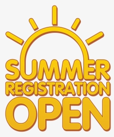 Image Kickball Clipart Summer - Registration Open Png, Transparent Png, Free Download