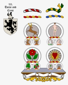 Renaissance Clipart Medieval Merchant - Family Crest, HD Png Download, Free Download