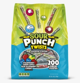 Sour Punch Candy Twists, HD Png Download, Free Download