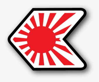 Jdm Stickers Rising Sun - Japan Flag, HD Png Download, Free Download