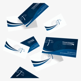 Carto De Visita Pintor - Flying Business Cards Mockup, HD Png Download, Free Download