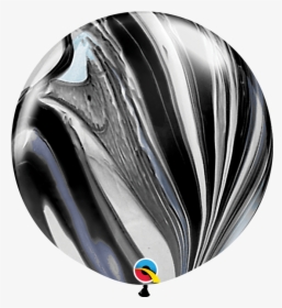 Black And White Superagate Balloon, HD Png Download, Free Download